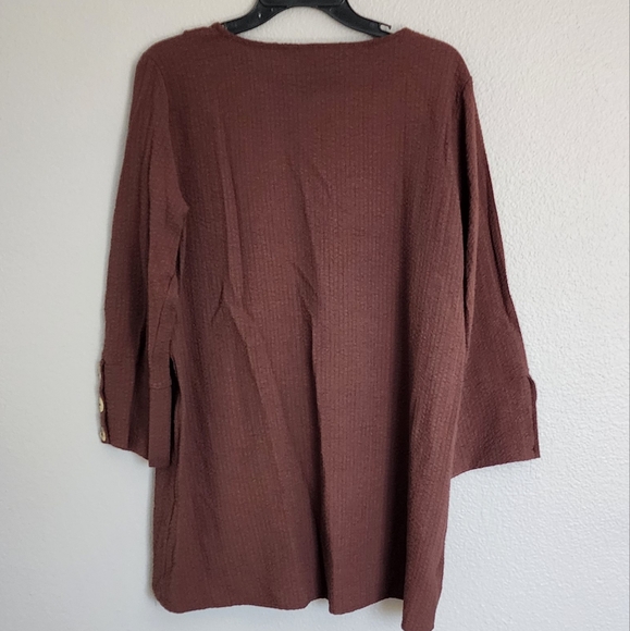 SOFT SORROUNDINGS KAARI TUNIC PEACOCK/ SIZE XL - Picture 3 of 12